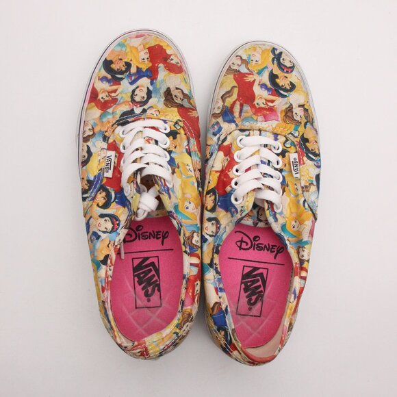 Vans x Disney Princess Shoes Women's 8 Cinderella Snow White Sneaker - Picture 9 of 9